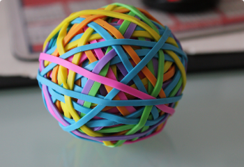  Ball of Rubberbands